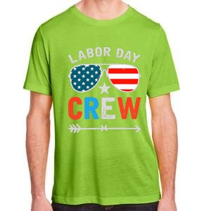 Happy Labor Day Crew Patriot Happy Labor Day Adult ChromaSoft Performance T-Shirt