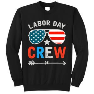 Happy Labor Day Crew Patriot Happy Labor Day Sweatshirt