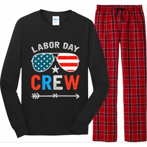 Happy Labor Day Crew Patriot Happy Labor Day Long Sleeve Pajama Set