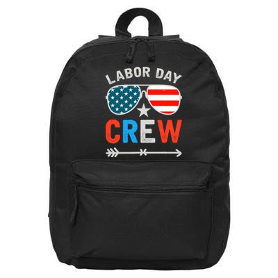 Happy Labor Day Crew Patriot Happy Labor Day 16 in Basic Backpack