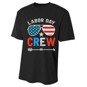 Happy Labor Day Crew Patriot Happy Labor Day Performance Sprint T-Shirt