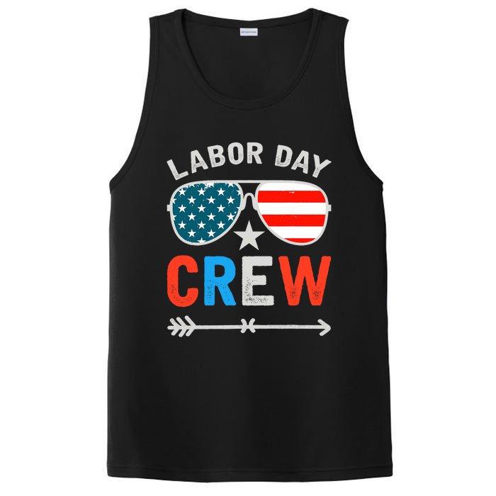 Happy Labor Day Crew Patriot Happy Labor Day PosiCharge Competitor Tank