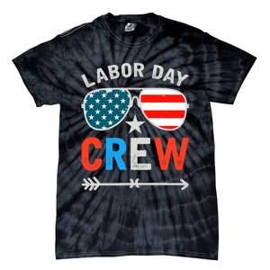 Happy Labor Day Crew Patriot Happy Labor Day Tie-Dye T-Shirt