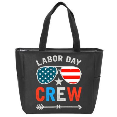 Happy Labor Day Crew Patriot Happy Labor Day Zip Tote Bag