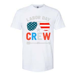 Happy Labor Day Crew Patriot Happy Labor Day Softstyle CVC T-Shirt