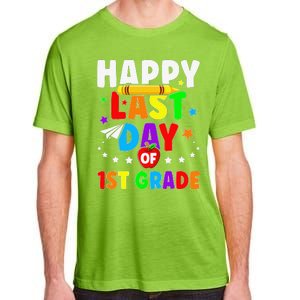 Happy Last Day Of 1st Grade Graduation Teacher Students Adult ChromaSoft Performance T-Shirt