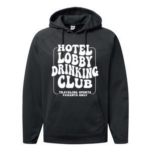 Hotel Lobby Drinking Club Traveling Tournament Performance Fleece Hoodie