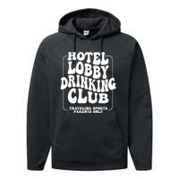 Hotel Lobby Drinking Club Traveling Tournament Performance Fleece Hoodie