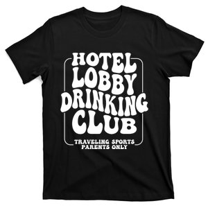 Hotel Lobby Drinking Club Traveling Tournament T-Shirt