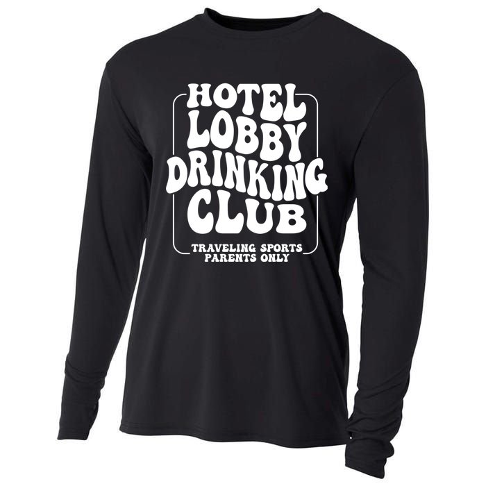 Hotel Lobby Drinking Club Traveling Tournament Cooling Performance Long Sleeve Crew