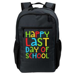 Happy Last Day Of School Students And Teachers Funny Daily Commute Backpack