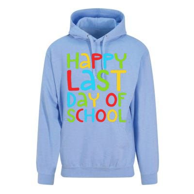 Happy Last Day Of School Students And Teachers Funny Unisex Surf Hoodie