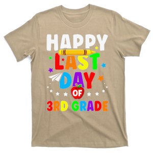 Happy Last Day Of 3rd Grade Graduation Teacher Students T-Shirt