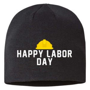 HAPPY LABOR DAY Sustainable Beanie