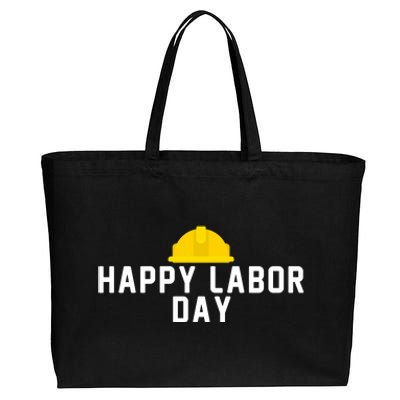 HAPPY LABOR DAY Cotton Canvas Jumbo Tote