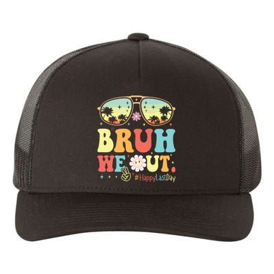 Happy Last Day Of School Teacher Students Summer Bruh We Out Yupoong Adult 5-Panel Trucker Hat