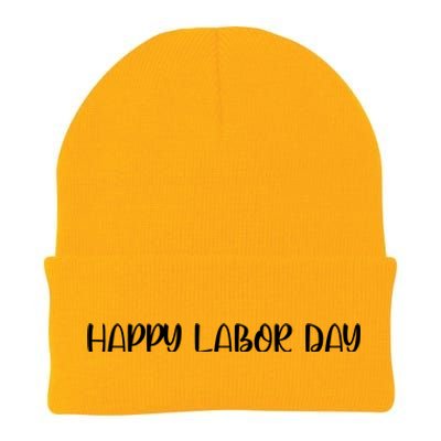 HAPPY LABOR DAY Knit Cap Winter Beanie