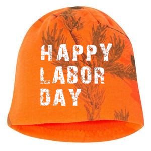 HAPPY LABOR DAY Kati - Camo Knit Beanie