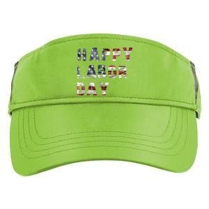 HAPPY LABOR DAY Adult Drive Performance Visor