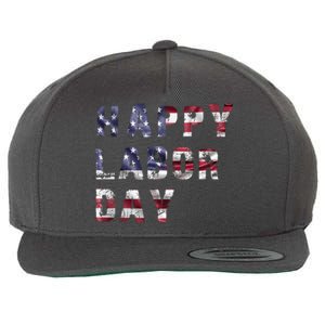 HAPPY LABOR DAY Wool Snapback Cap