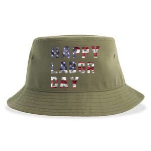 HAPPY LABOR DAY Sustainable Bucket Hat