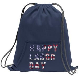 HAPPY LABOR DAY Sweatshirt Cinch Pack Bag