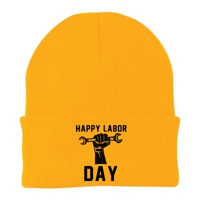 HAPPY LABOR DAY Knit Cap Winter Beanie