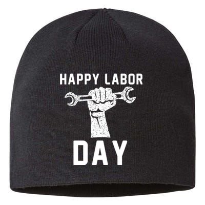 HAPPY LABOR DAY Sustainable Beanie