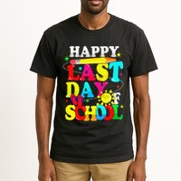 Happy Last Day Of School Students Teachers End Of The Year Tall T-Shirt