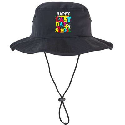 Happy Last Day Of School Students Teachers End Of The Year Bucket Hat