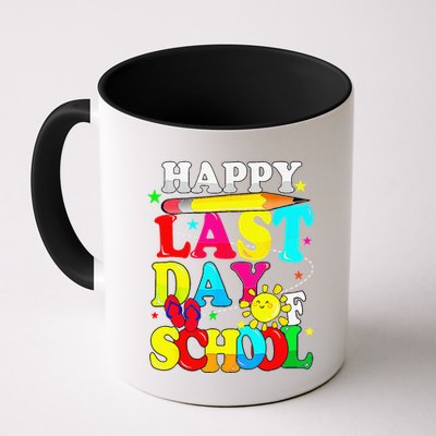 Happy Last Day Of School Students Teachers End Of The Year Mug