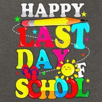 Happy Last Day Of School Students Teachers End Of The Year Cotton Canvas Backpack