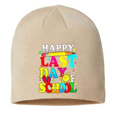 Happy Last Day Of School Students Teachers End Of The Year Sustainable Beanie