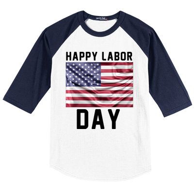 HAPPY LABOR DAY Baseball Sleeve Shirt