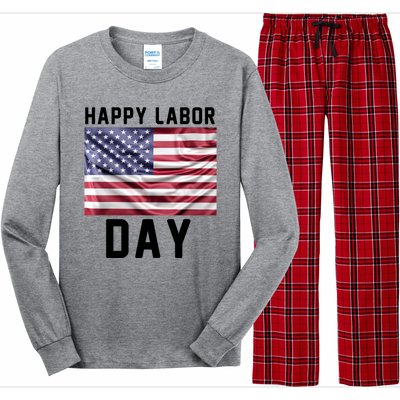 HAPPY LABOR DAY Long Sleeve Pajama Set