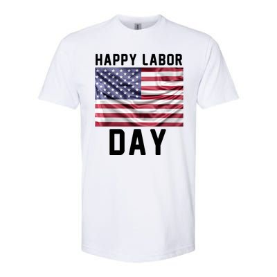 HAPPY LABOR DAY Softstyle® CVC T-Shirt