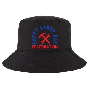 Happy Labor Day Celebration Graphic Cool Comfort Performance Bucket Hat