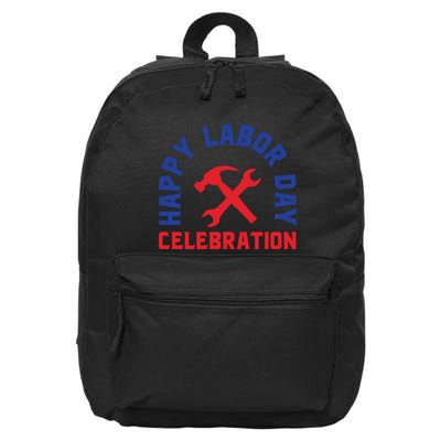 Happy Labor Day Celebration Graphic 16 in Basic Backpack