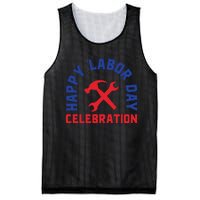 Happy Labor Day Celebration Graphic Mesh Reversible Basketball Jersey Tank