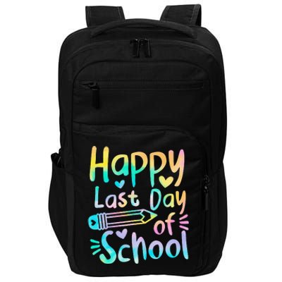 Happy Last Day Of School Students Women Funny Summer Beak Gift Impact Tech Backpack