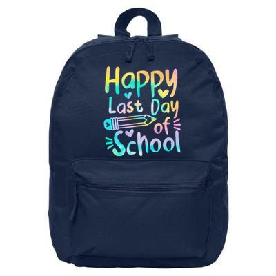 Happy Last Day Of School Students Women Funny Summer Beak Gift 16 in Basic Backpack