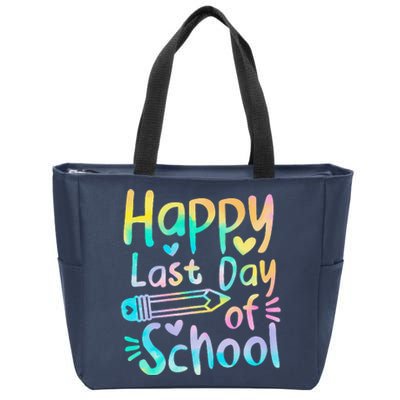 Happy Last Day Of School Students Women Funny Summer Beak Gift Zip Tote Bag