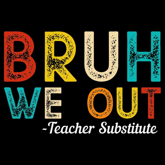 Happy Last Day Of School Bruh We Out Teacher Substitute City Backpack