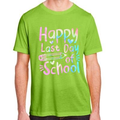 Happy Last Day Of School Students Women Funny Summer Beak Adult ChromaSoft Performance T-Shirt