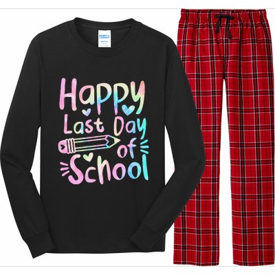 Happy Last Day Of School Students Women Funny Summer Beak Long Sleeve Pajama Set