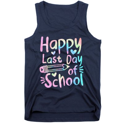 Happy Last Day Of School Students Women Funny Summer Beak Tank Top