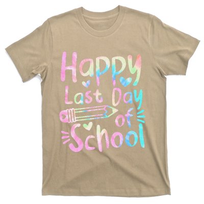 Happy Last Day Of School Students Women Funny Summer Beak T-Shirt