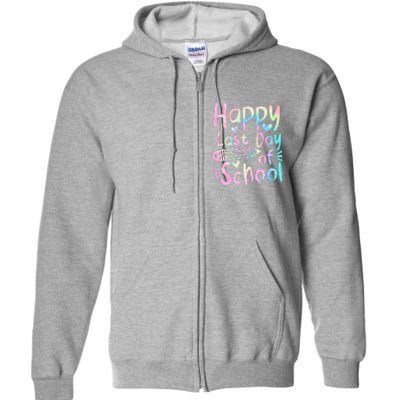 Happy Last Day Of School Students Women Funny Summer Beak Full Zip Hoodie