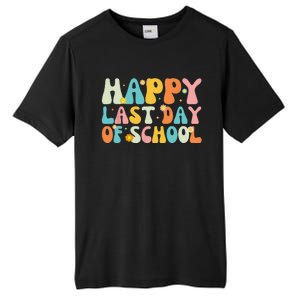 Happy Last Day Of School Teacher Student Graduation Tall Fusion ChromaSoft Performance T-Shirt