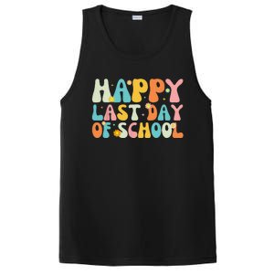 Happy Last Day Of School Teacher Student Graduation PosiCharge Competitor Tank